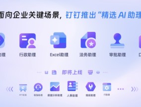 钉钉上线工单等六大场景AI助理，联合生态推出行业AI解决方案