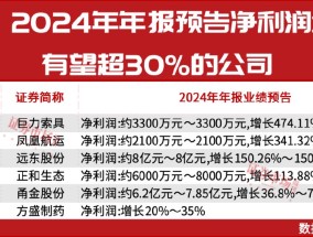 大小摩、社保基金积极买进！年报盈利翻倍增长股曝光！