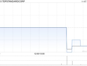 TOPSTANDARDCORP发行3317.76万股认购股份